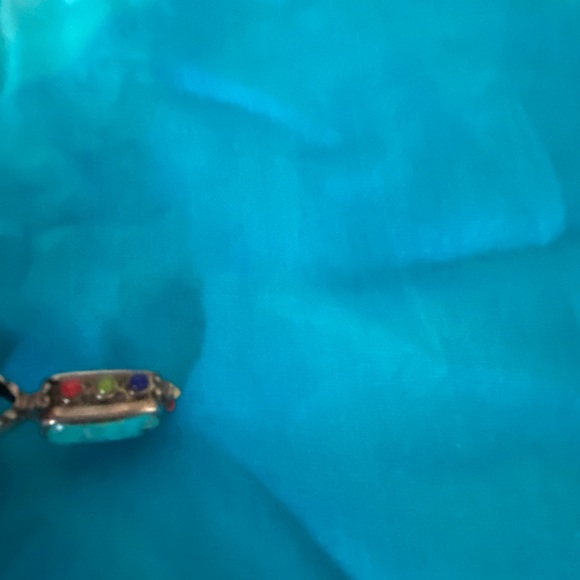 Beautiful Turquoise and silver necklace - Picture 5 of 10